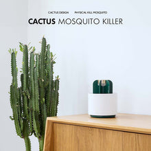 Carica l&#39;immagine nel visualizzatore di Gallery, Cactus USB Electric Mosquito Killer Lamp UV Light Mosquito Repellent No Noise Insect Trap Bug Zapper